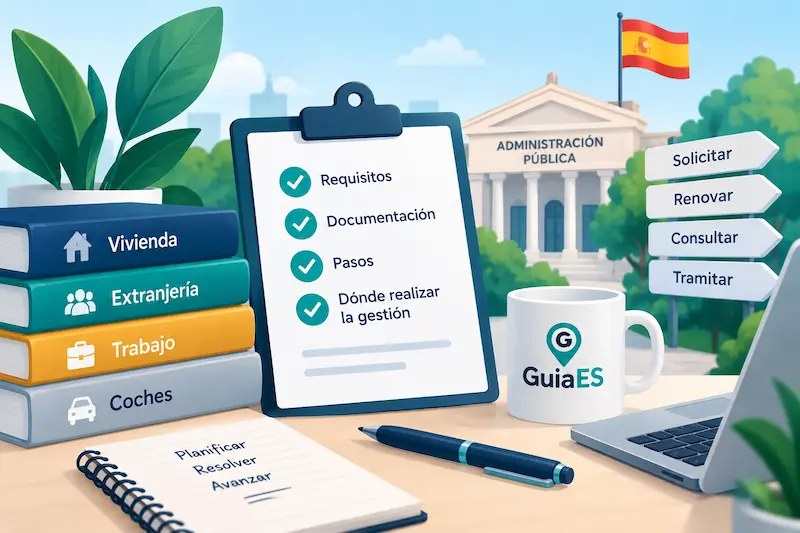 Información práctica sobre trámites en España